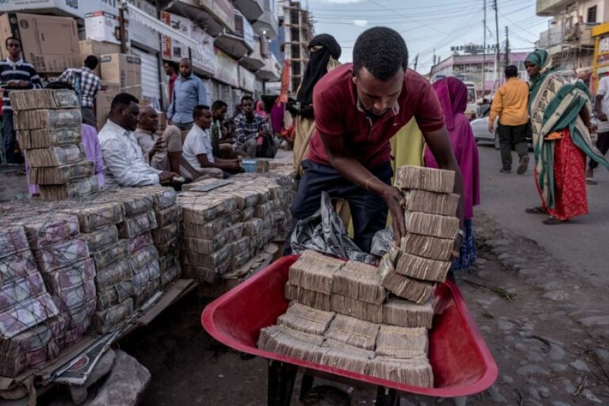 Money flowing from Africa