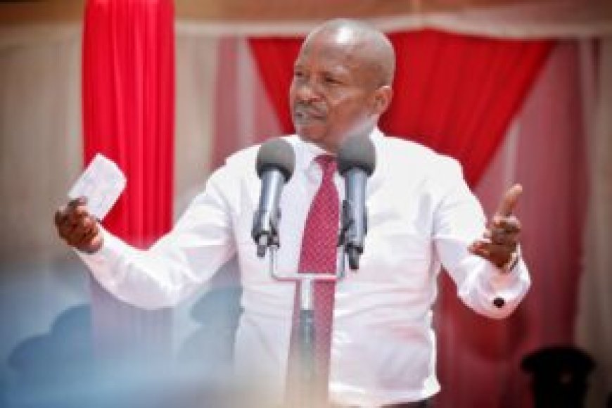 Kithure Kindiki Releases Citizens Service Department Scorecard