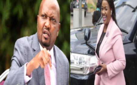 Drama Between Moses Kuria and Cate Waruguru Escalates